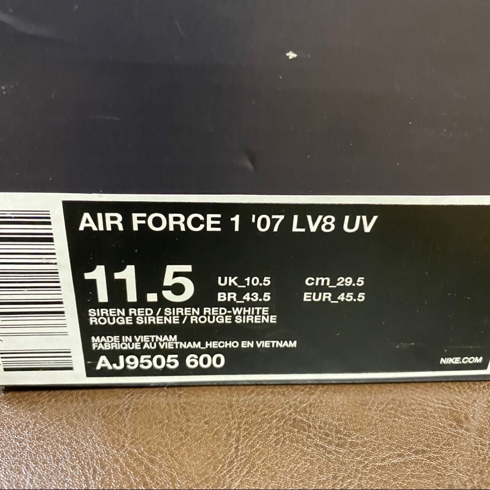 Nike Air Force 1 07 LV8 UV Size 11.5 NEW - Picture 7 of 7